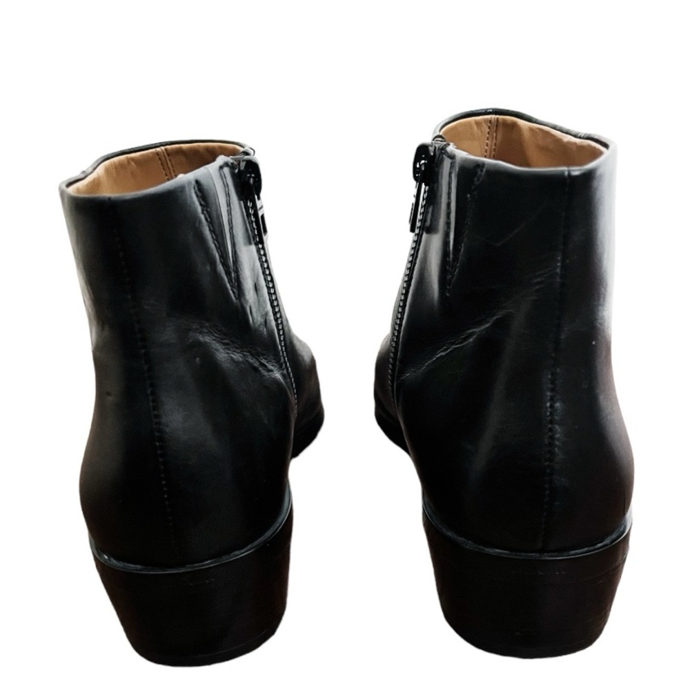 Coach Montana Leather Ankle Boots in Black - Picture 3 of 9